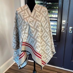 Authentic Fendi Poncho